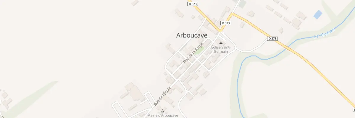 Plan du 130 Rue de la Forge à Arboucave