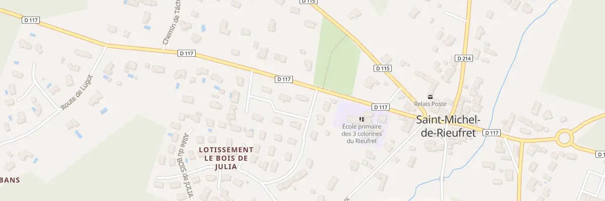 Plan du 9 Lot du Bourg à Saint-Michel-de-Rieufret