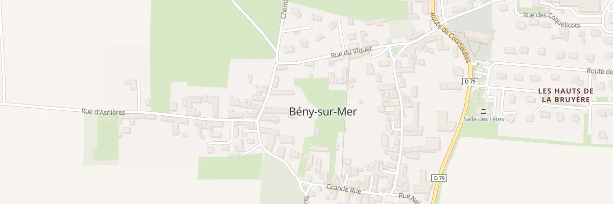 Plan du 9 Rue du Viquet à Bény-sur-Mer