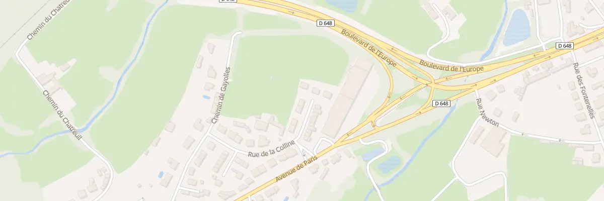 Plan du 19 Rue de la Colline à Niort
