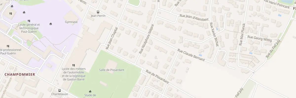 Plan du 33 Rue Nicephore Niepce à Niort