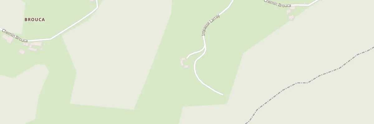 Plan du 12 Imp Larray à Lasseubetat