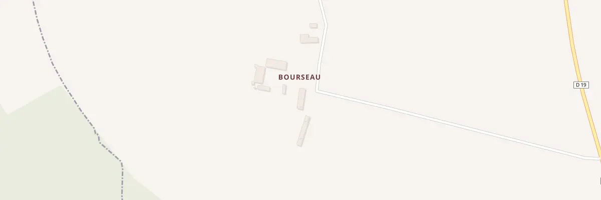 Plan du 1 Ham de Bourseau à Tugéras-Saint-Maurice