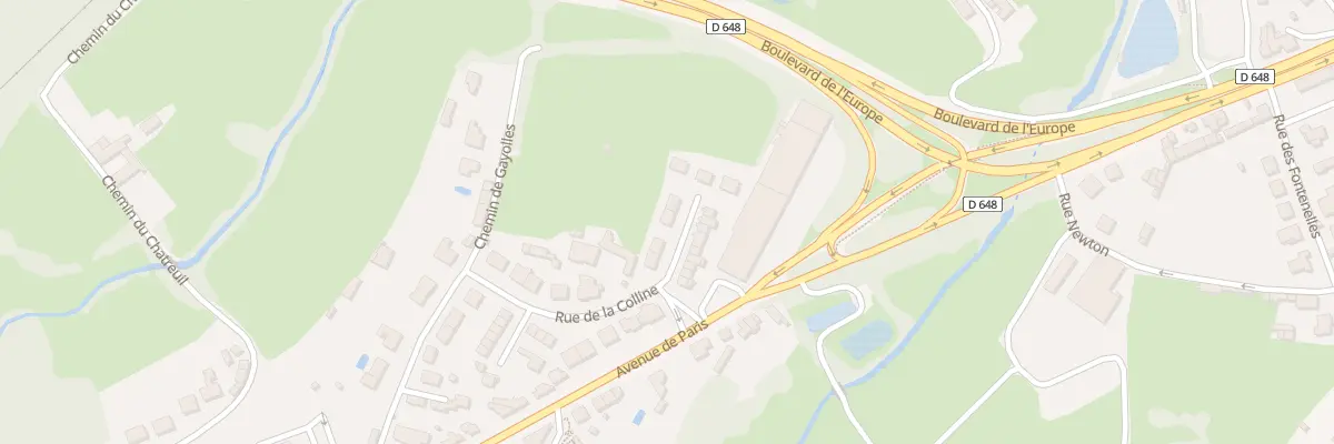 Plan du 17 Rue de la Colline à Niort
