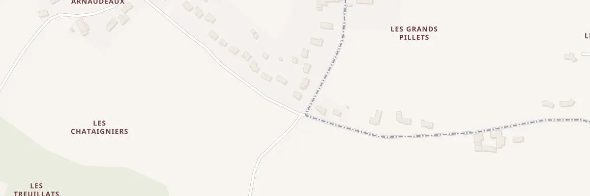 Plan du 1 Rte des Grands Pillets à Saint-Simon-de-Bordes