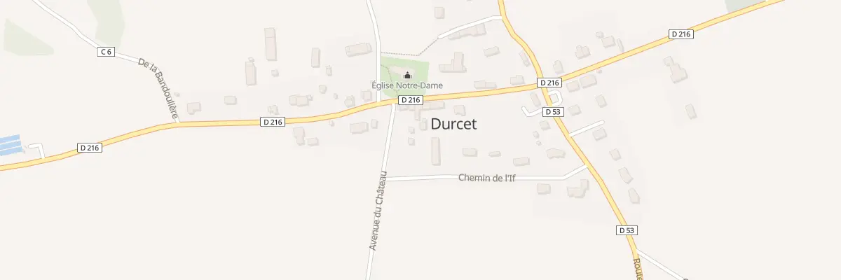 Plan du 10 Rue des Pommiers à Durcet