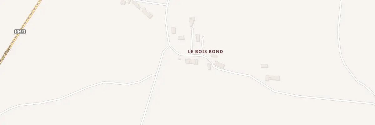 Plan du 31 Bois Rond Sud à Donnezac