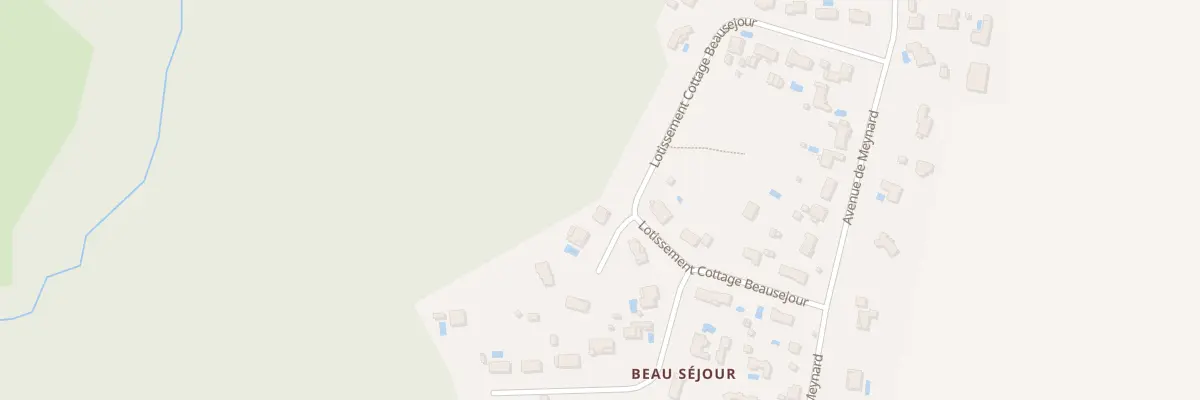 Plan du 9021 Lot Cottage Beau Sejour à Fargues-Saint-Hilaire