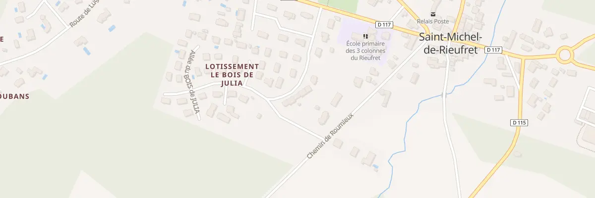 Plan du 37 Lot Le Bois de Julia à Saint-Michel-de-Rieufret