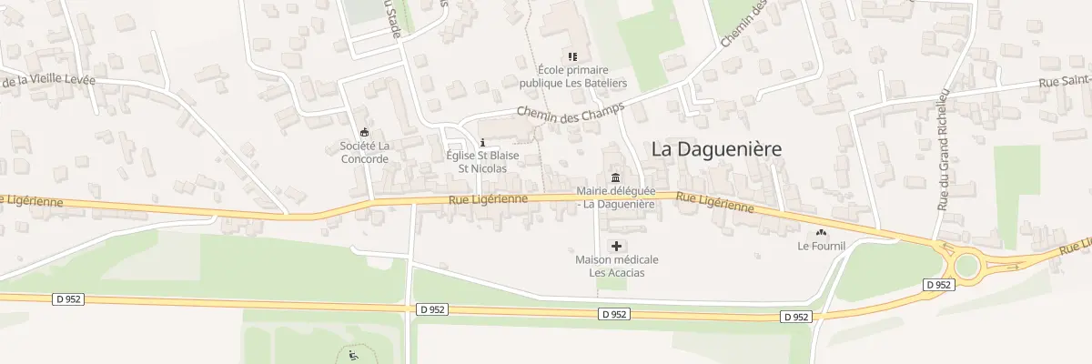 Plan du 80 Rue Ligérienne (La Daguenière) à Loire-Authion