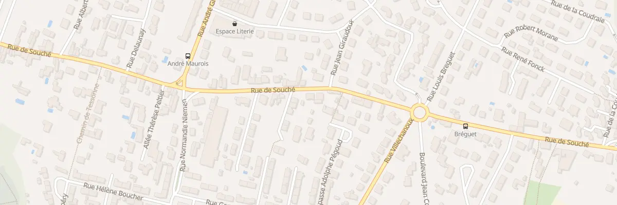 Plan du 142 Rue de Souché à Niort
