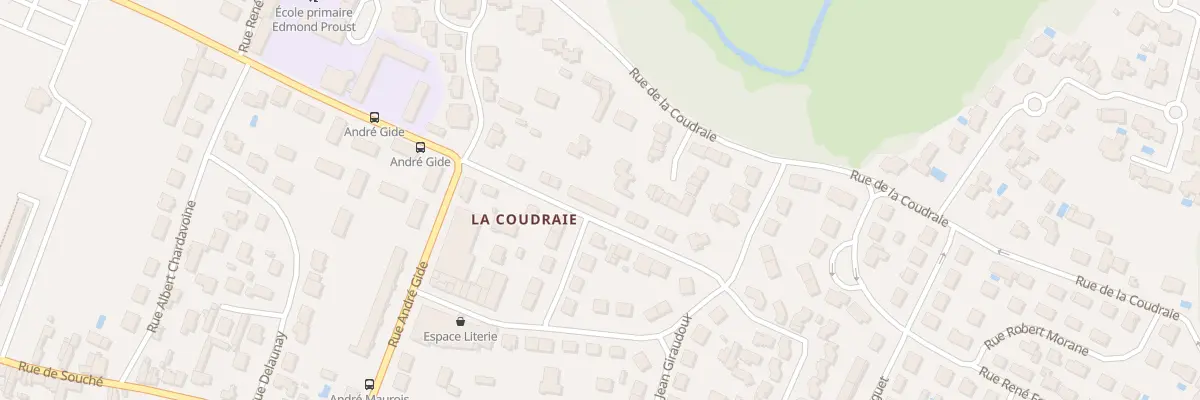 Plan du 37 Rue E Proust Chaumette à Niort