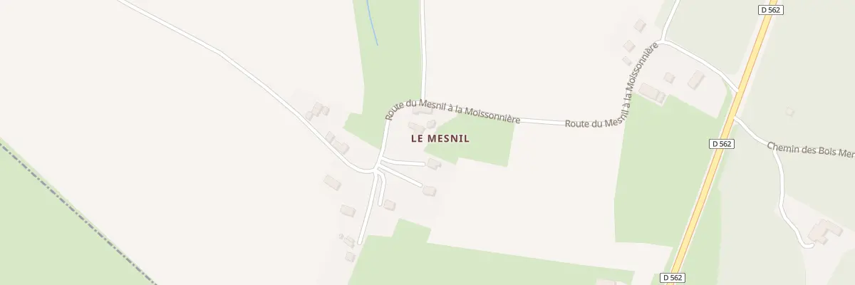 Plan du 5040 Le Mesnil aux Moutiers-en-Cinglais
