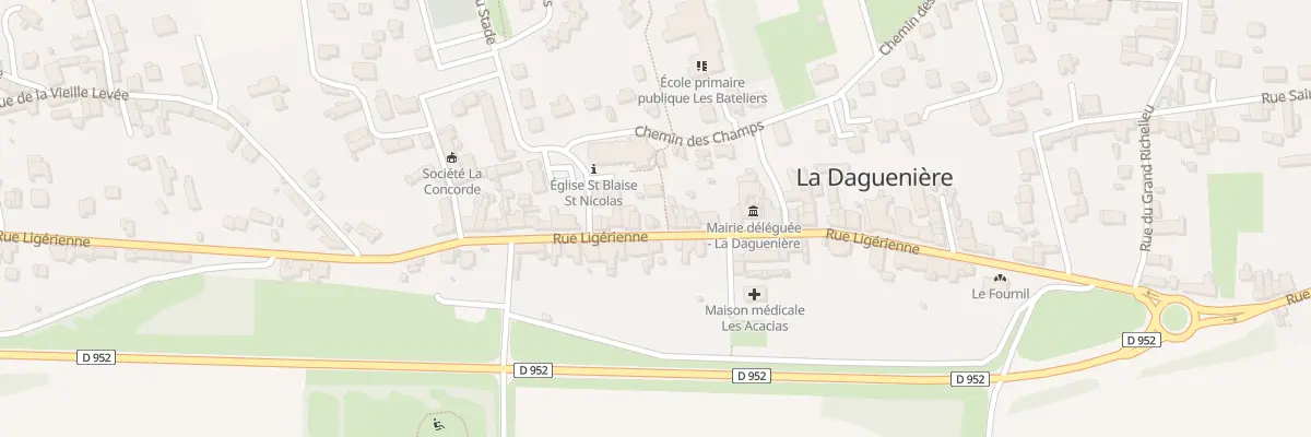 Plan du 82 Rue Ligérienne (La Daguenière) à Loire-Authion
