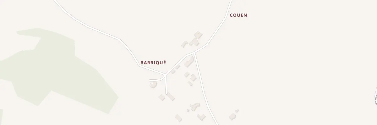 Plan du 364 Rte de la Fontaine de Boucou à Fargues