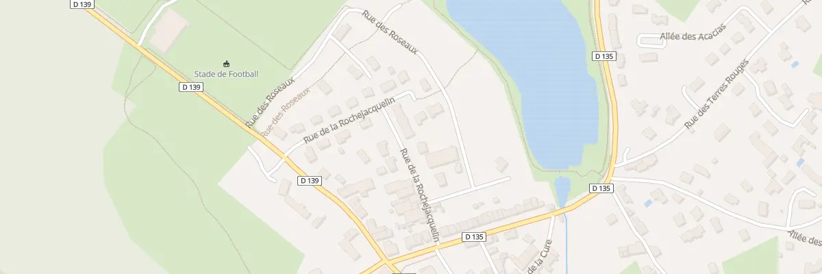 Plan du 29 Rue de la Rochejacquelin à Boismé