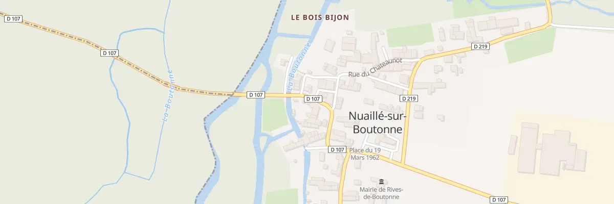 Plan du 3 Rue des Trois Boutonnes à Rives-de-Boutonne