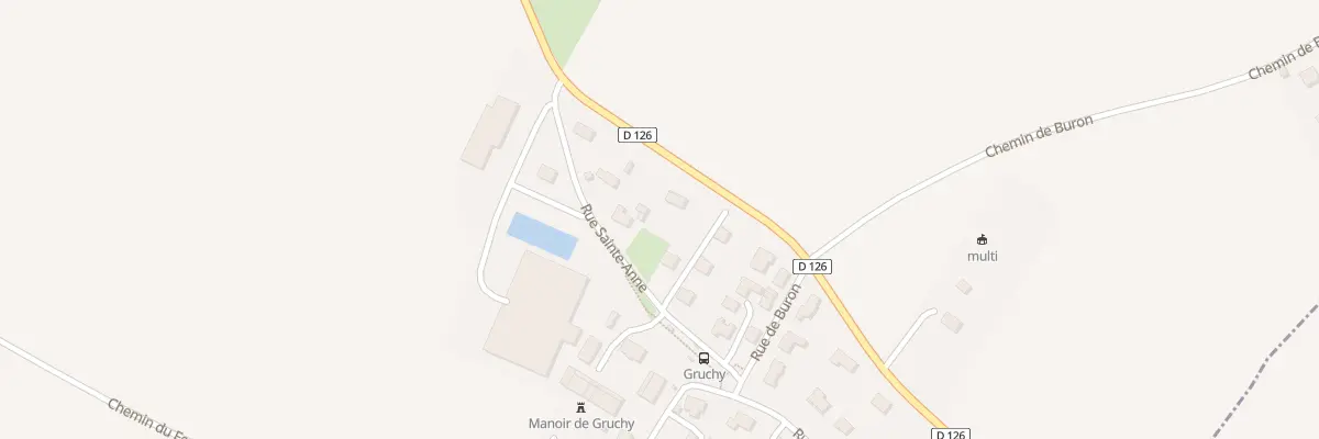 Plan du 2 Rte de Caen à Rosel