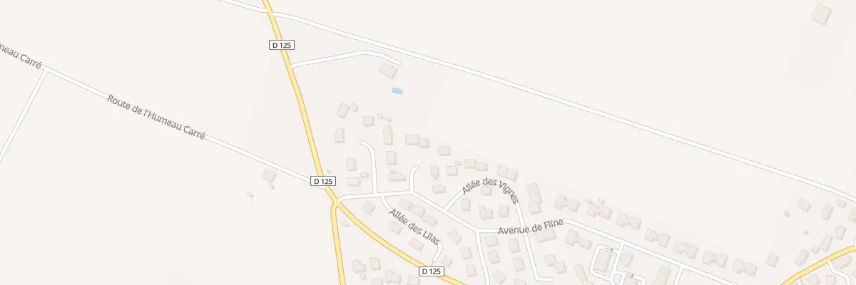 Plan du 3 All des Iris à Terranjou