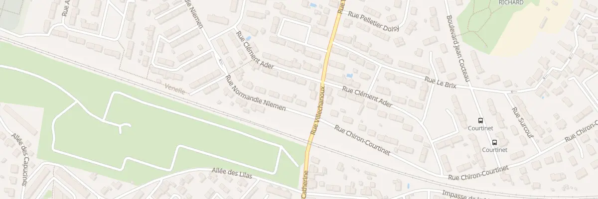 Plan du 33 Av Normandie Niémen à Niort