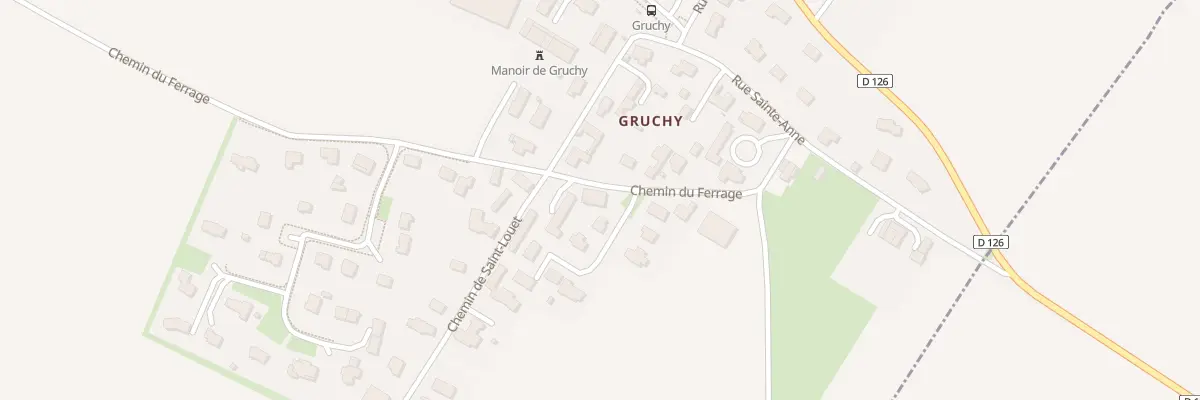Plan du 16 Che du Ferrage à Rosel