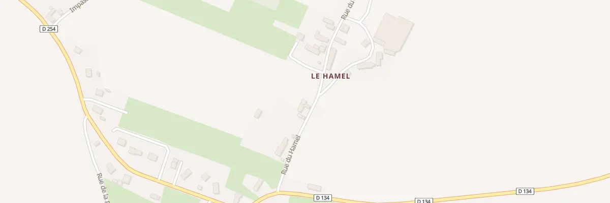 Plan du 9 Rue du Hamel à Combray