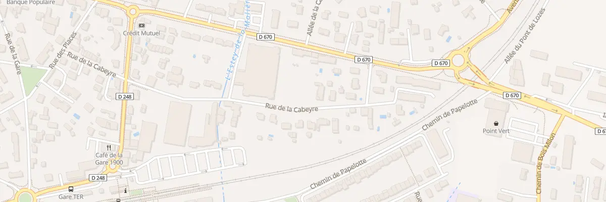 Plan du 38 Rue de la Cabeyre à Saint-André-de-Cubzac