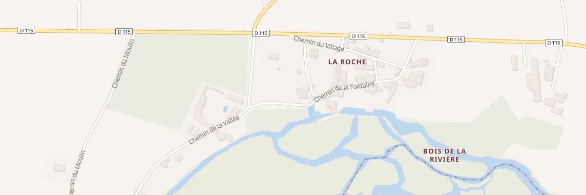 Plan du 1 Che de la Fontaine à Coivert