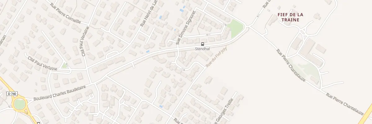 Plan du 5 Rue Ella Maillart à Niort