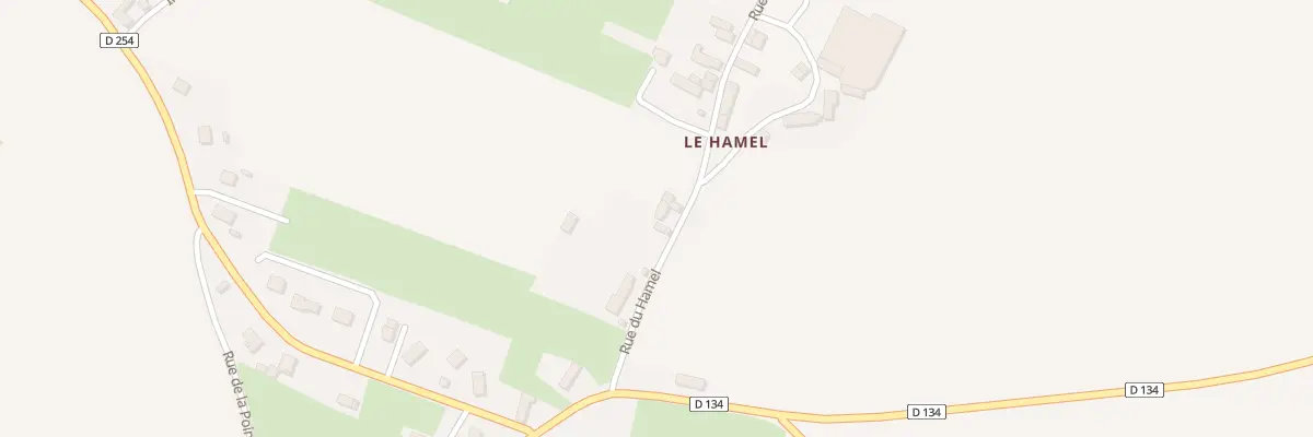 Plan du 7 Rue du Hamel à Combray