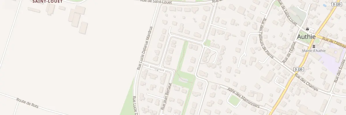 Plan du 19 Rue Rose Harel à Authie