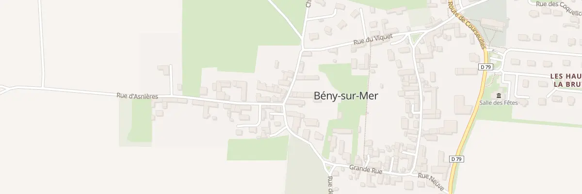 Plan du 11 Rue du Viquet à Bény-sur-Mer