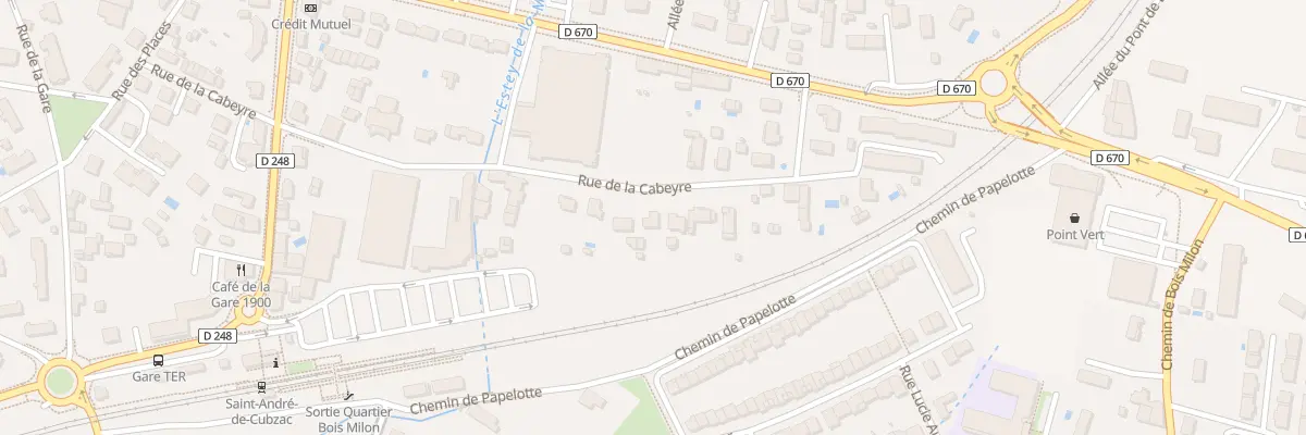Plan du 49 Rue de la Cabeyre à Saint-André-de-Cubzac