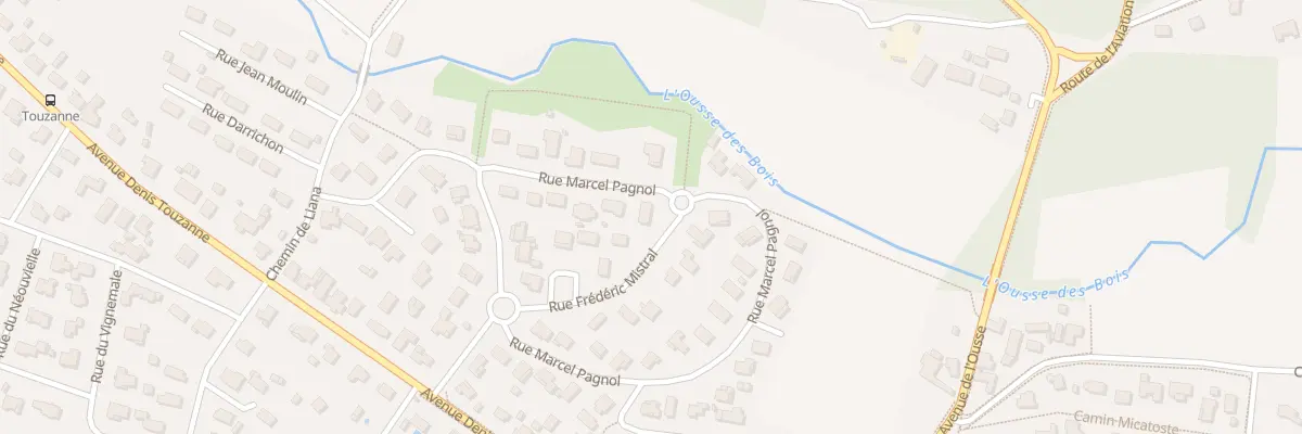 Plan du 25 Rue Marcel Pagnol à Lescar