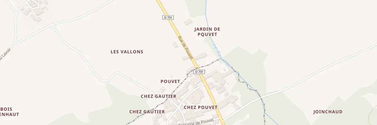 Plan du 19 Rue de Pouvet à Burie
