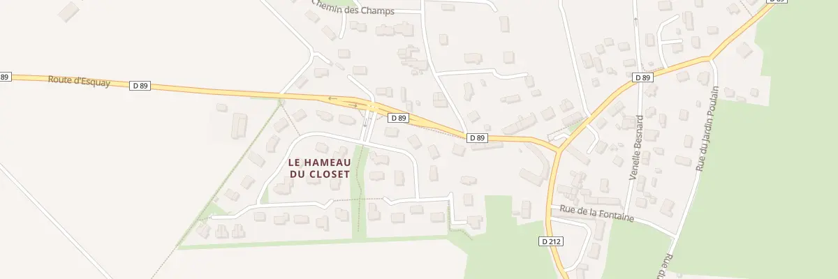 Plan du 3 All des Fours à Chaux à Vieux