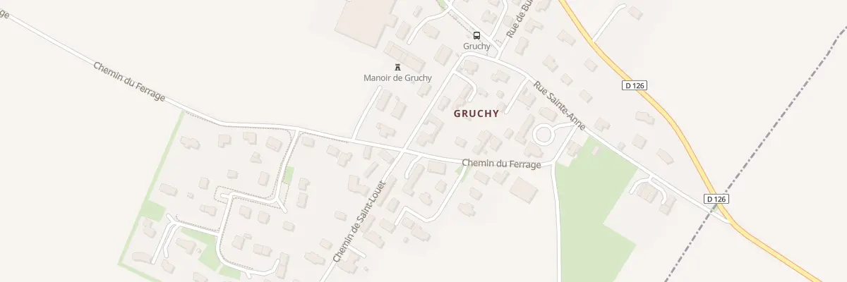 Plan du 1 Che du Ferrage à Rosel