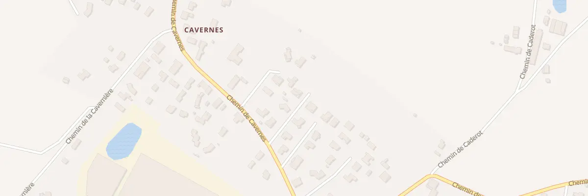 Plan du 63T Che de Cavernes à Saint-Loubès