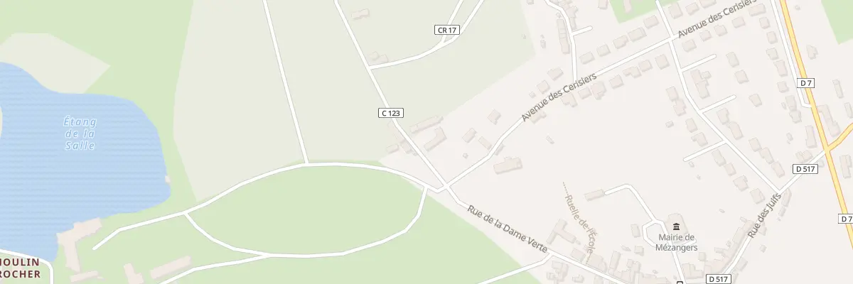 Plan du 1 Le Temporel à Mézangers