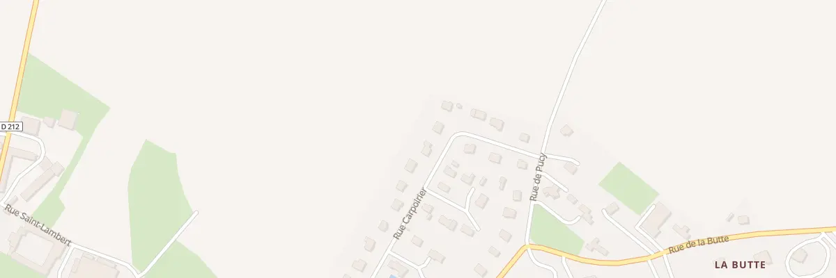Plan du 22 Rue Carpoirier à Amayé-sur-Orne