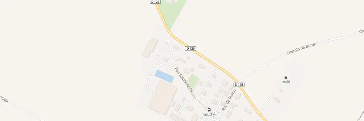 Plan du 3 Rue Ste Anne à Rosel