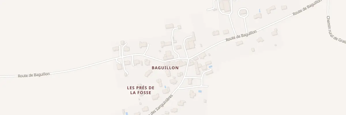 Plan du 1000 Rte de Baguillon à Fors