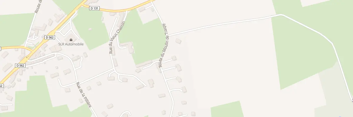 Plan du 7 Rte du Moulin de Traspy à Croisilles
