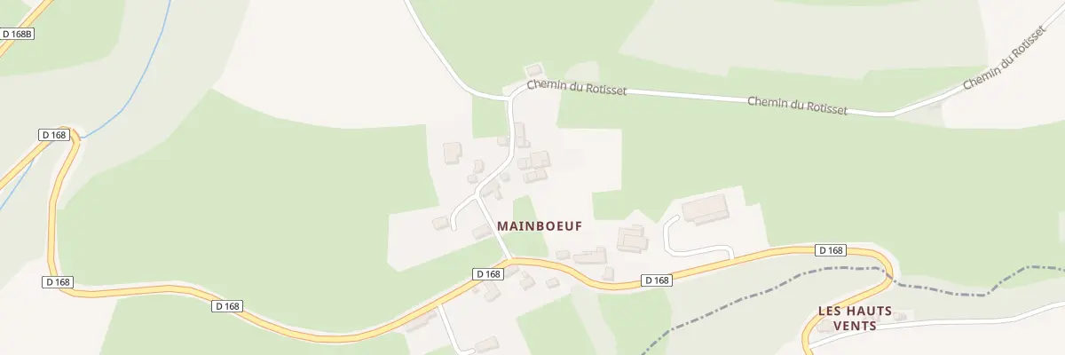Plan du 8 Rue de la Butte au Bô