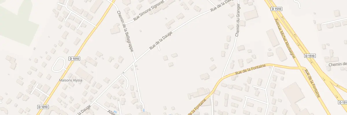 Plan du 113 Rue de la Dauge à Saint-André-de-Cubzac