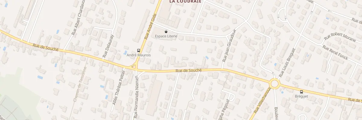 Plan du 119 Rue de Souché à Niort