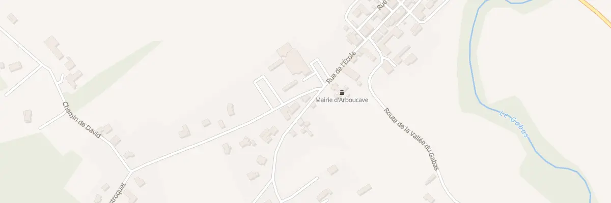 Plan du 140 Rue de l’Ecole à Arboucave
