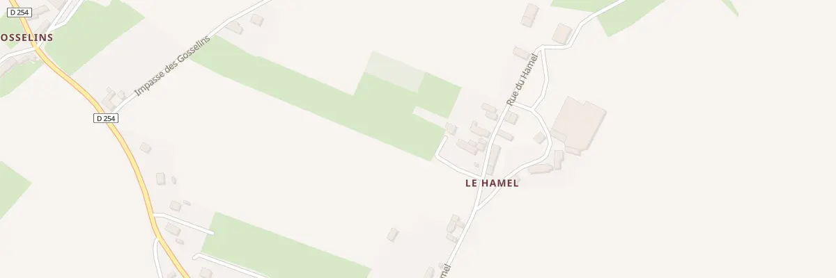 Plan du 17 Rue du Hamel à Combray