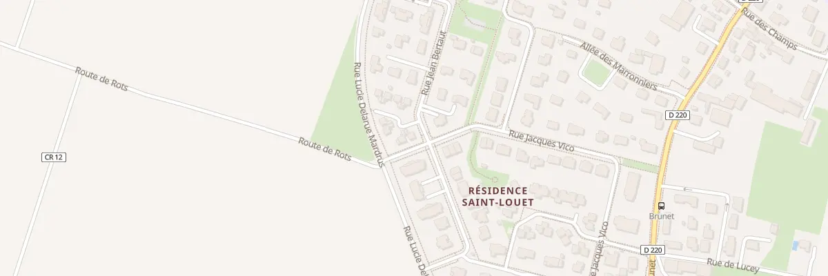 Plan du 34 Rue Jean Bertaut à Authie