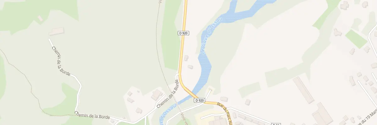Plan du 50 Rte de Buzy à Arudy